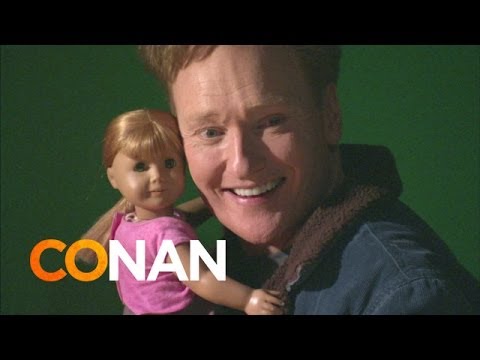 Conan Visits The American Girl Store