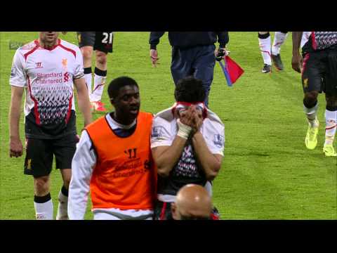 Suarez cries on pitch, and Jamie Carragher slates Liverpool 's defence