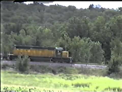 CNW Adams Line Westbound Menomonee Falls WI