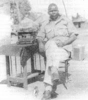 Masotsha Ndhlovu, general secretary of the Marcus Garveyite/quasi-syndicalist Industrial and Commercial Union in Rhodesia, 1930. The ICU-R lasted into the 1950s.
