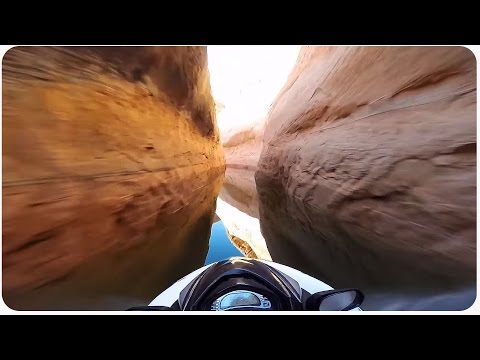 High Speed Canyon Jet Ski | Flying On Water