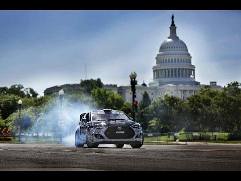 Precision Driver Rhys Millen Takes on Washington, DC - Red Bull Global Rallycross 2014