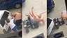 'Insane' woman runs over scooter (Video Thumbnail)