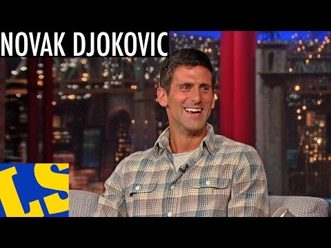 Novak Djokovic Tells David Letterman How He Started Playing Tennis