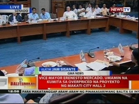 Ex-Vice Mayor Mercado, umamin na kumita sa 'overpriced' na proyekto ng Makati City Hall