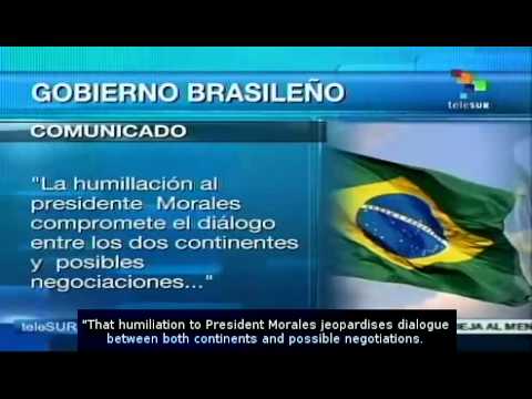 Brazilian government rejects aggression against Evo Morales