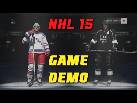 NHL 15 - Demo Versus Game (Xbox One Gameplay)