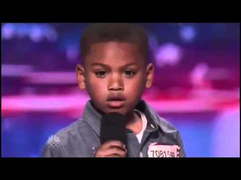 Howard Stern Makes 7-year-old Rapper Cry on America's Got Talent | @kollegekidd