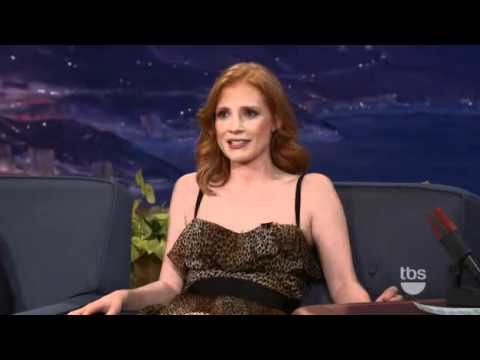 Jessica Chastain on Conan (17/08/11)