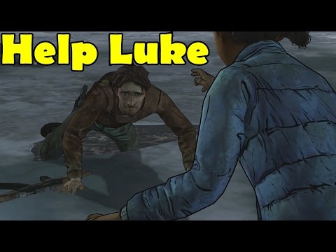 Help Luke The Walking Dead Season 2 Episode 5 No Going Back       2014 08 26 05 26 56