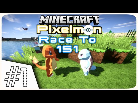 Minecraft Pixelmon 3.1.4: Race to 151! Episode 1 - New Let's Play!