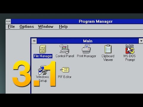 A Tour of Windows 3.1