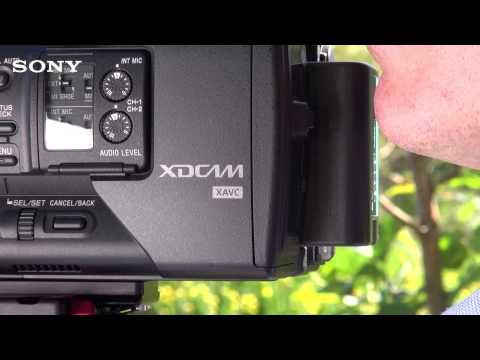 PXW-X180  (XDCAM 3CMOS Camcorder) Behind the scene