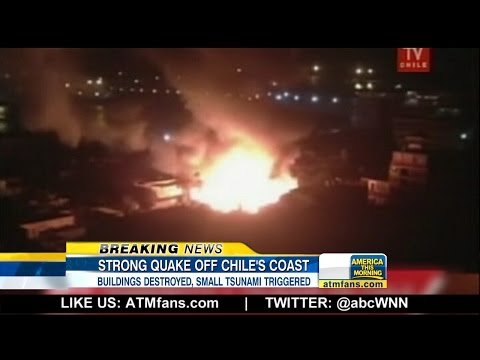 ABC World News Now - Deadly Earthquake Strikes Off Chile's Coast