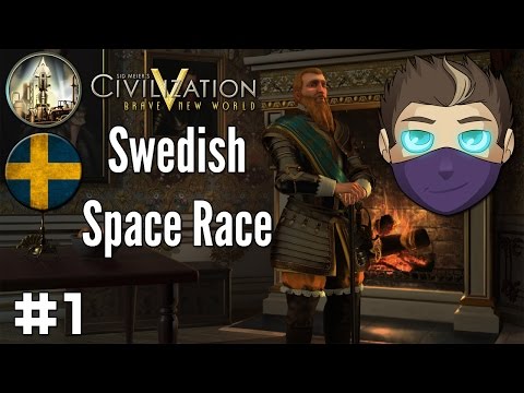 Civilization V: Swedish Space Race #1 - The Founding of Stockholm