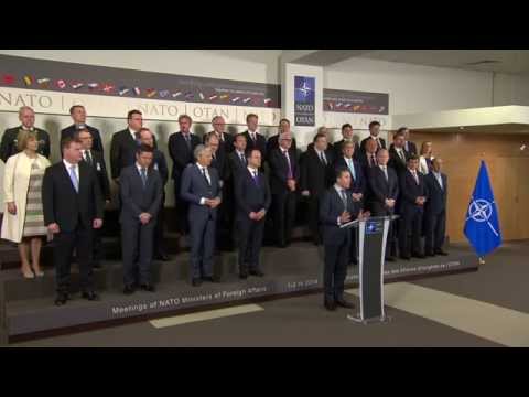 Ceremony to mark the NATO enlargement anniversaries, Foreign Ministers Meeting, 1 April 2014