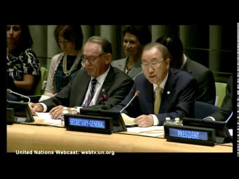 Secretary General Ban Ki-Moon accuses Israel of 'war crimes' in Gaza