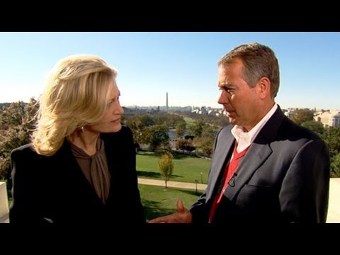 House Speaker John Boehner Discusses Working With President Obama