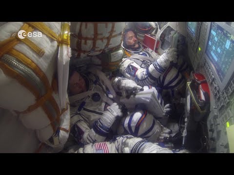 Soyuz undocking, reentry and landing explained