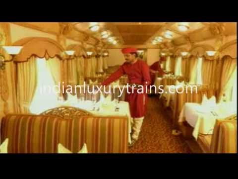 The Deccan Odyssey - Luxury Train in India video