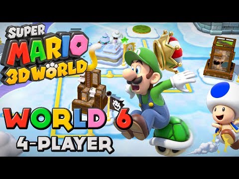 Super Mario 3D World - World 6 (4-Player)