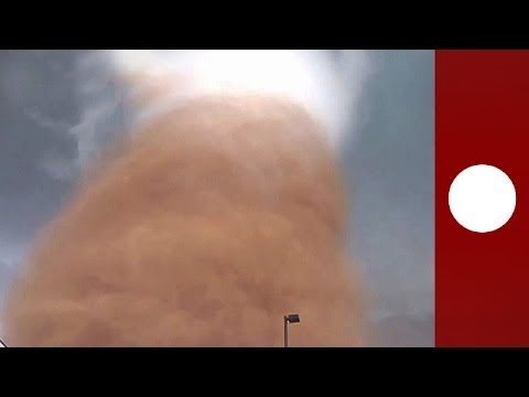 Scary: Incredible up-close footage of massive tornado in North Dakota