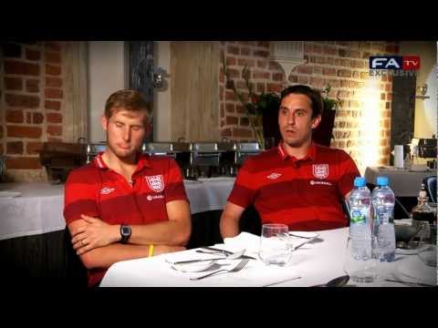 Gary Neville & Dave Watson Exclusive Interview - Euro 2012 | FATV