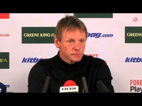 Stuart Pearce Nottingham Forest Press Conference