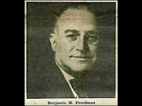 Benjamin H. Freedman 1961 speech