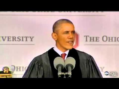 Pres. Obama Tells Students to Reject Voices Warning of Tyranny Government - Ohio State University