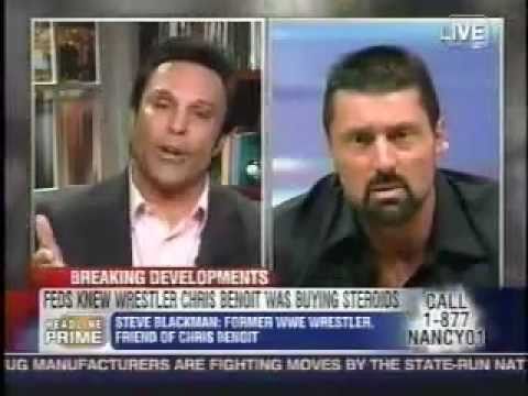 Marc Mero and Steve Blackman Discuss Chris Benoit on Nancy Grace 1 of 2