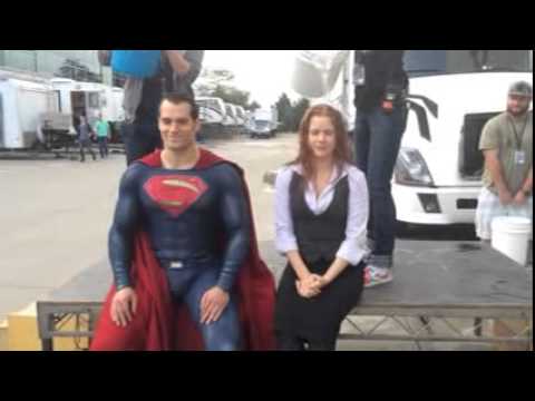 ALS Ice Bucket Challenge - Amy Adams & Henry Cavill (Batman v Superman: Dawn of Justice)