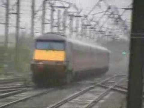 East Coast Mainline At Speed