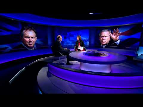 It has been decided that the years late Chilcot Inquiry into the war crimes that Tony Blair did in starting an illegal war in Iraq, will NOT publish all the letters that Saint Blair of New Labour did with US president to start the war. So the whitewash and cover up contriues.

Recorded from BBC2 HD, Newsnight, 29 May 2014.