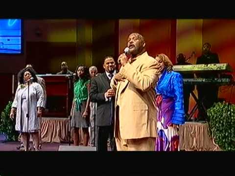 Byron Cage Karen Clark-Sheard and Pastor Marvin L. Winans singing 