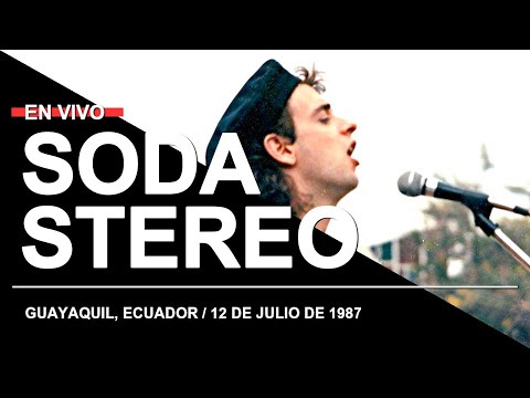 SODA STEREO en Guayaquil, Ecuador (12.07.1987) // Recital completo