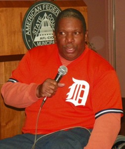 Jerome Jackson speaking