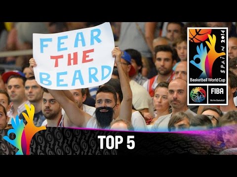 Top 5 Plays - 2 September - 2014 FIBA Basketball World Cup