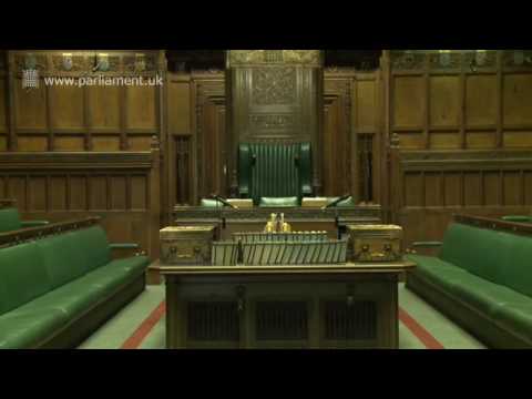 UK Parliament tour - House of Commons Chamber