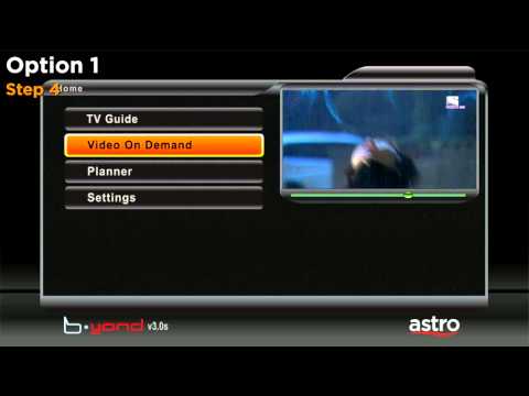 Astro Video On Demand - How to connect your PVR box