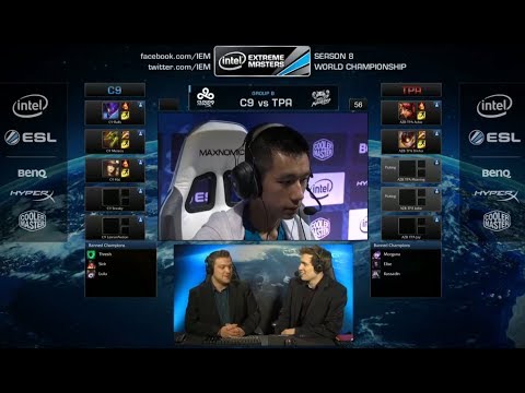 Cloud 9 vs Taipei Assasins | IEM Katowice WC LOL 2014 Group B Round 2 | C9 vs TPA