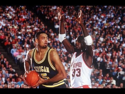 1992 NCAA Basketball National Semi-Final - Cincinnati vs Michigan