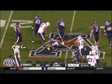 BYU UCONN Highlights