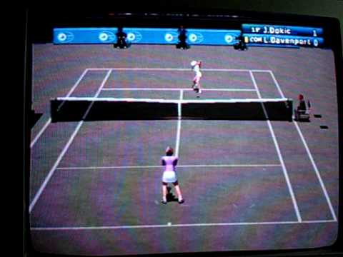 Jelena dokic vs Linsday Davenport Wta tour tennis