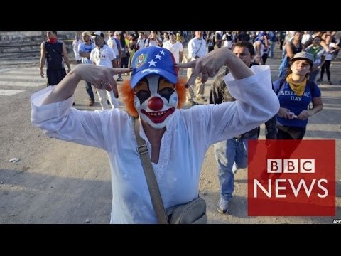 Venezuela protests explained in 60 seconds - BBC News