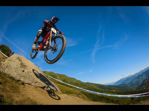 Best Downhill Mountain Bike action from Méribel