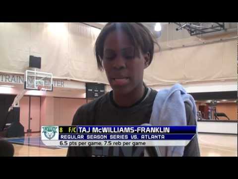 WNBA Finals: Minnesota Lynx center Taj McWilliams-Franklin