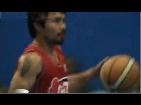 Manny Pacquiao played professional basketball in the Philippines