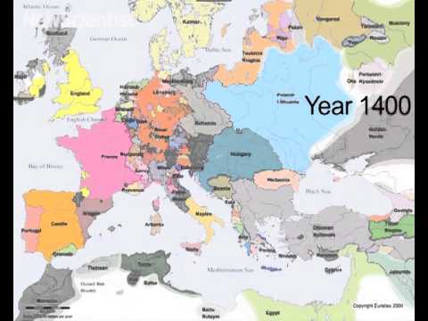 How Europe's borders changed over 2000 years