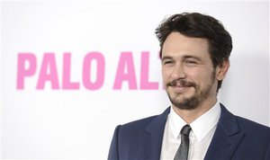 James Franco arrives at the premiere of "Palo Alto" at the DGA Theater on Monday, May 5, 2014, in Los Angeles.